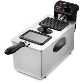  Фритюрница Kitfort КТ-2023 черный/серебристый 