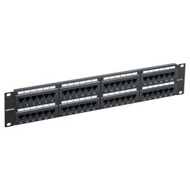  Патч-панель ITK PP48-2UC5EU-K05-G 19" 2U 48xRJ45 кат.5e UTP 