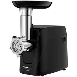  Мясорубка Moulinex ME112832 черный/серебристый 