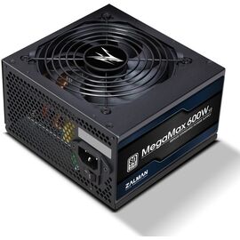  Блок питания Zalman 600W MegaMax ZM600-TXII ATX, 20+4 pin, 120mm fan, 3xSATA 