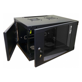  Шкаф коммутационный Lanmaster Next TWT-CBWNG-9U-6X4-BK 9U 550x450мм пер.дв.стекл 60кг черный 