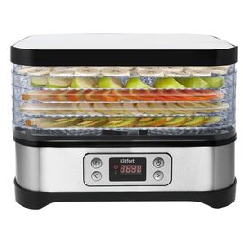  Сушилка для фруктов и овощей Kitfort КТ-1903 черный 
