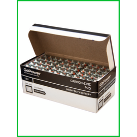  Батарейка GoPower R03 AAA Shrink 4 Heavy Duty 1.5V (4/60/1200) 