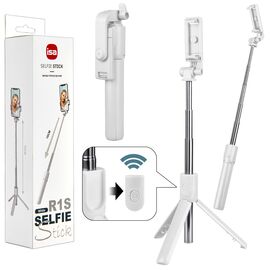  Монопод-трипод с Bluetooth пультом, R1S (Белый) 