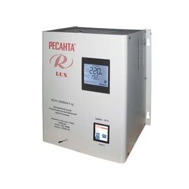  Стабилизатор напряжения Ресанта АСН-10000 Н/1-Ц Lux (63/6/18) 