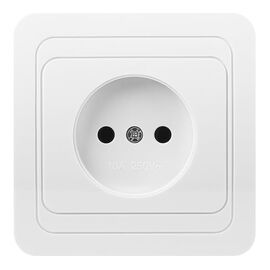  Розетка SMARTBUY Марс SBE-02w-10-S1-N белая 